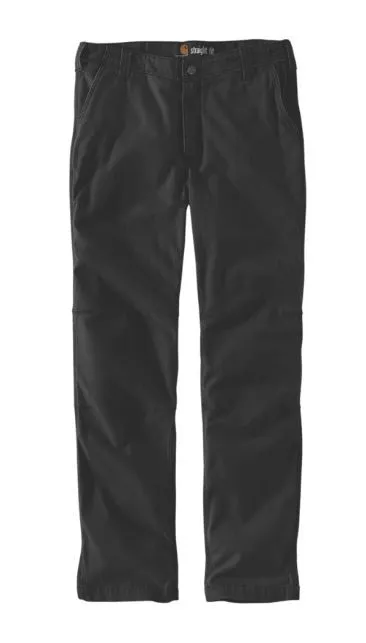 102821 Rugged Fit Rigby Straight Pant: Black: 34x34