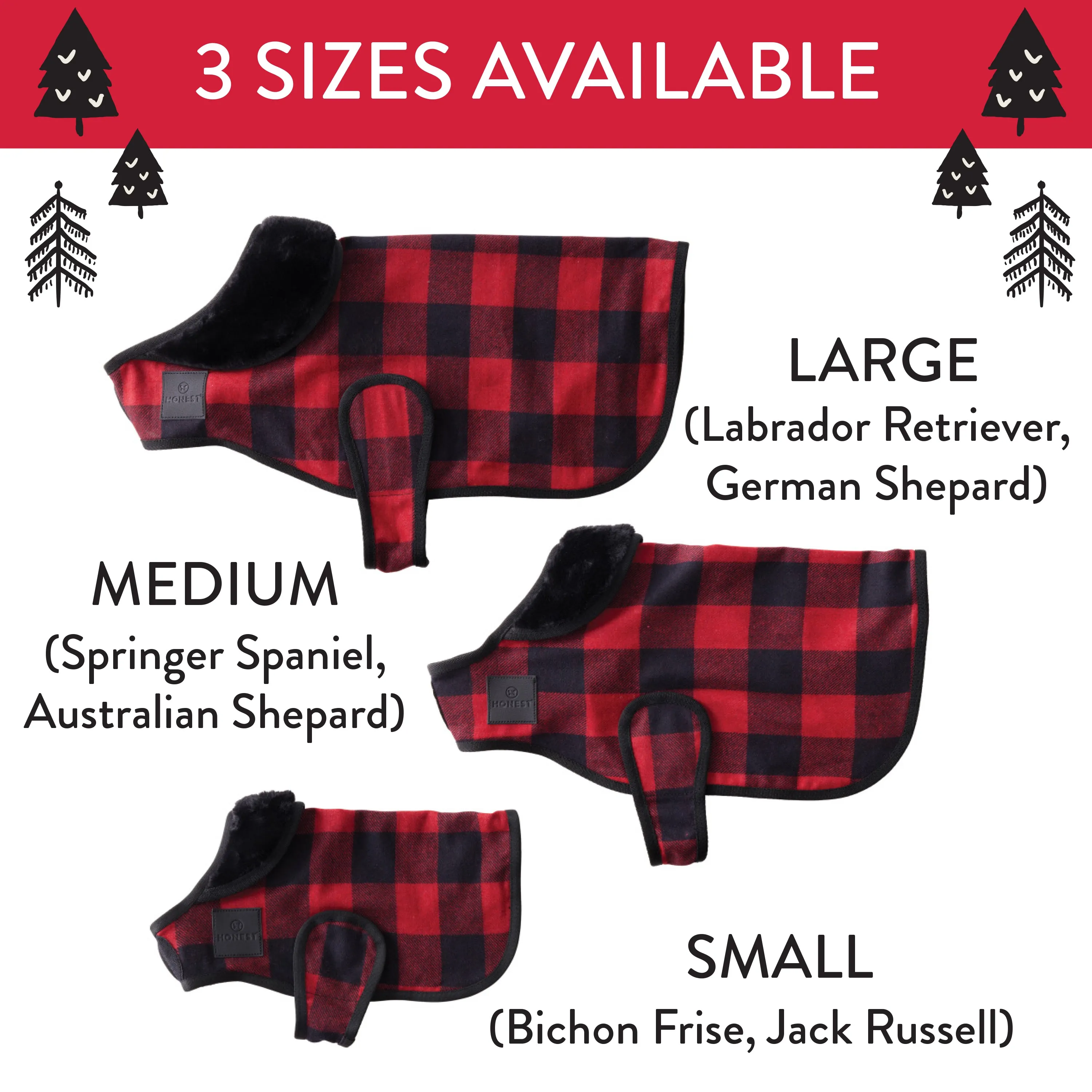 3-Piece Holiday Tartan Pet Gift Set