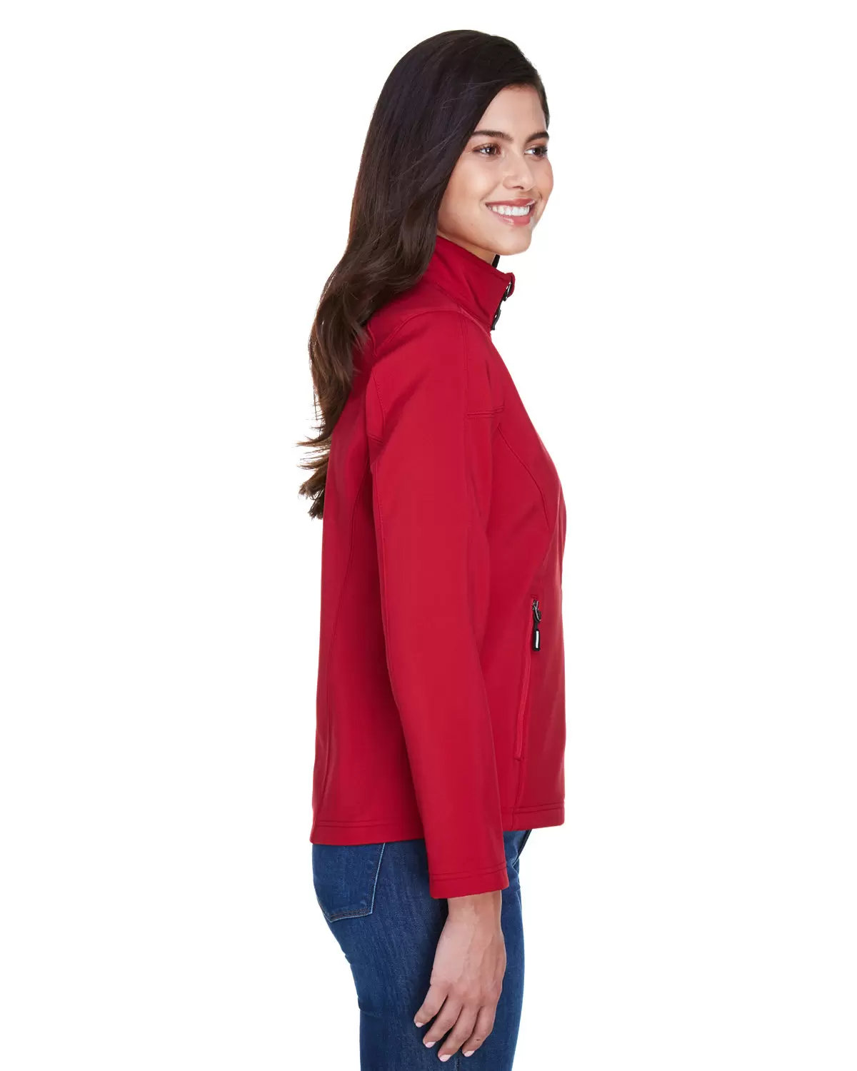 78184 Core 365 Cruise Ladies' 2-Layer Fleece Bonded Soft Shell Jacket  SKU: 78184