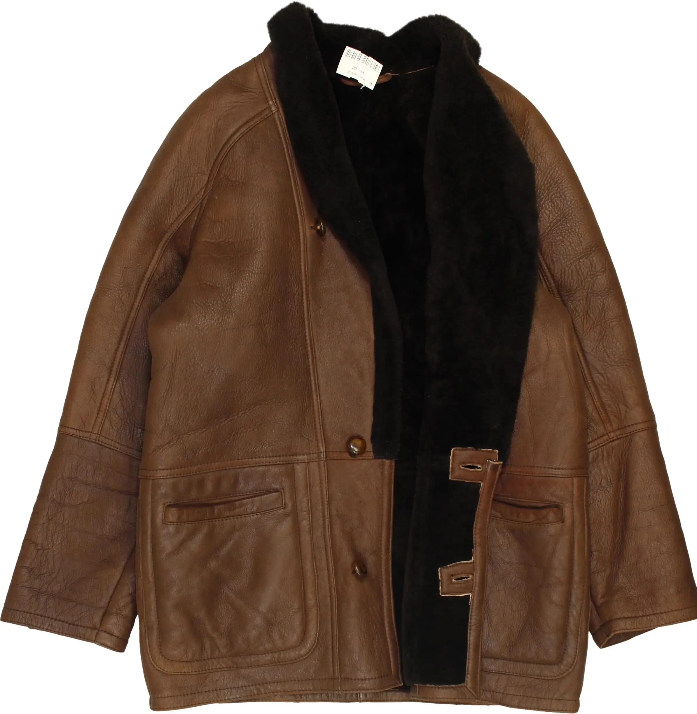 80s Shearling Coat | ThriftTale