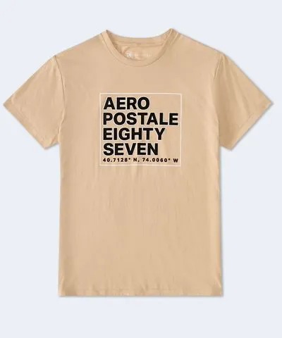 Aeropostale Eighty Seven Graphic Tee