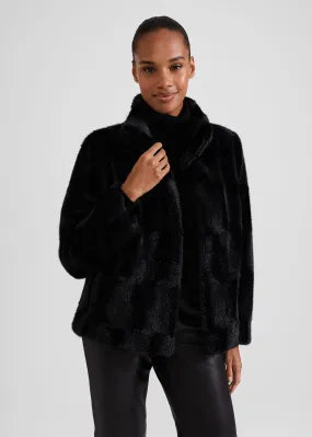 Andrea Faux Fur Coat 