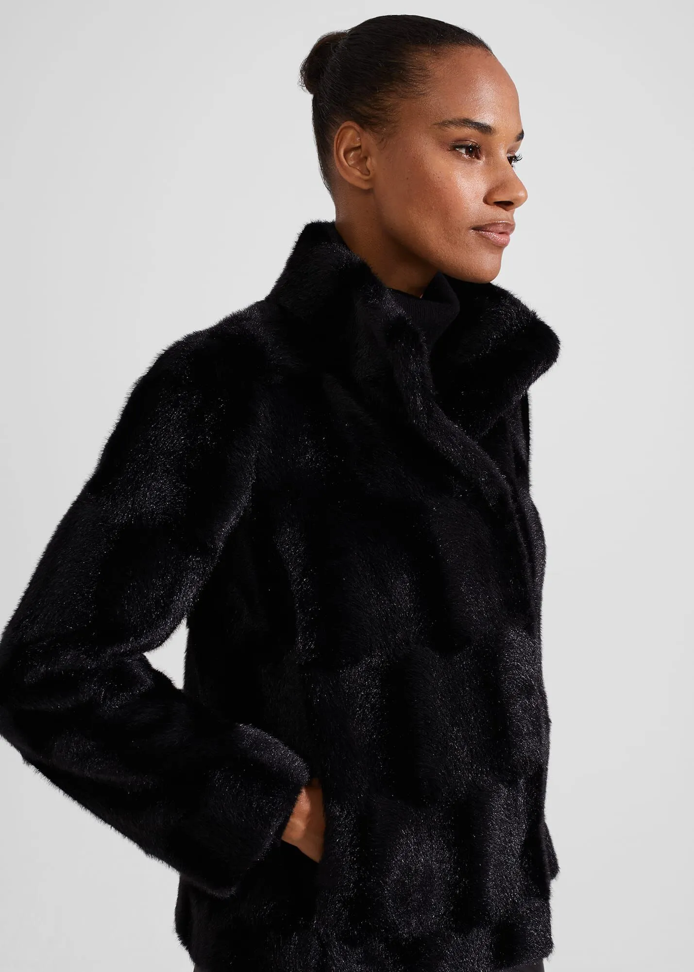 Andrea Faux Fur Coat 