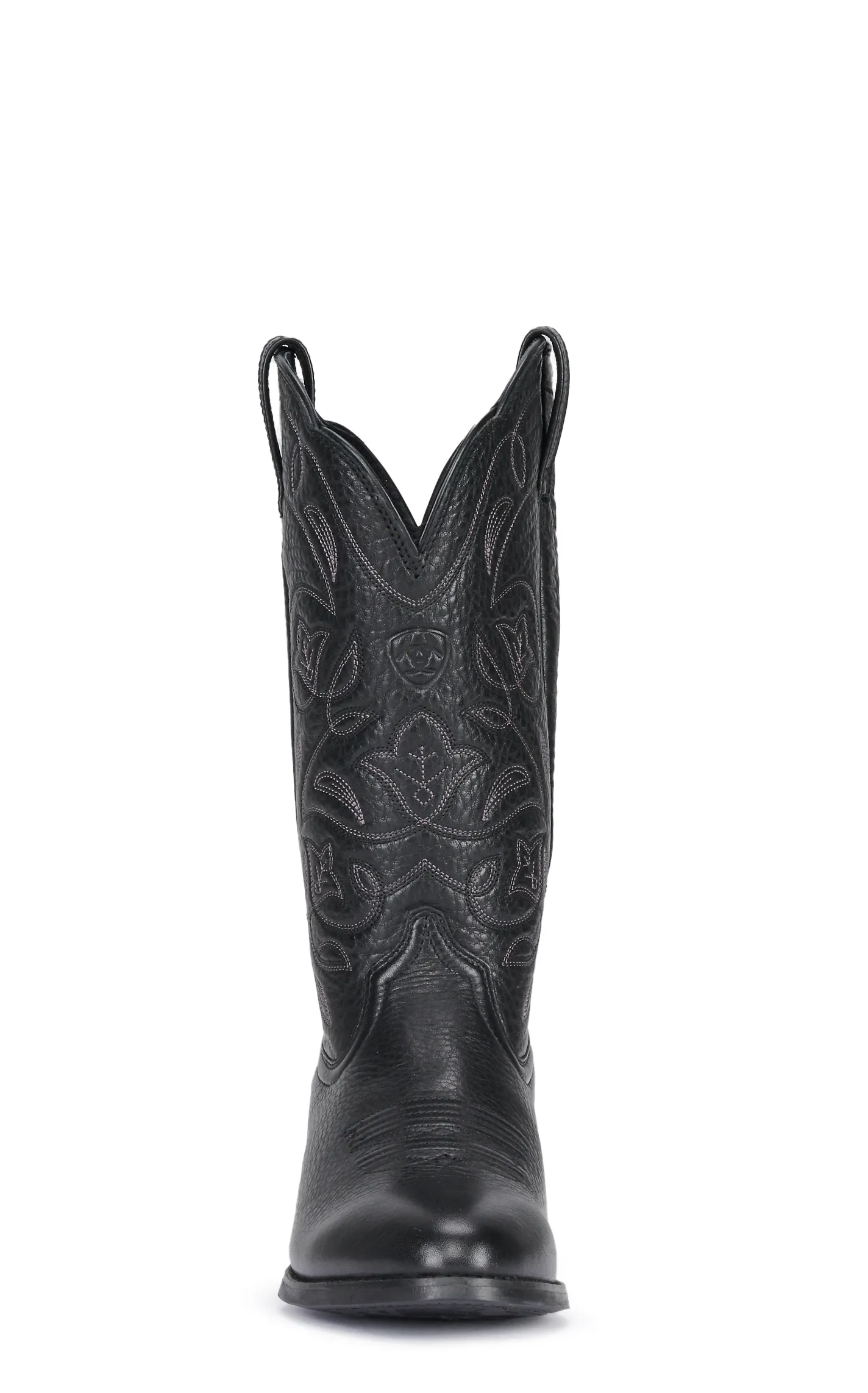 Ariat Women's Heritage Black R-Toe Cowboy Boots