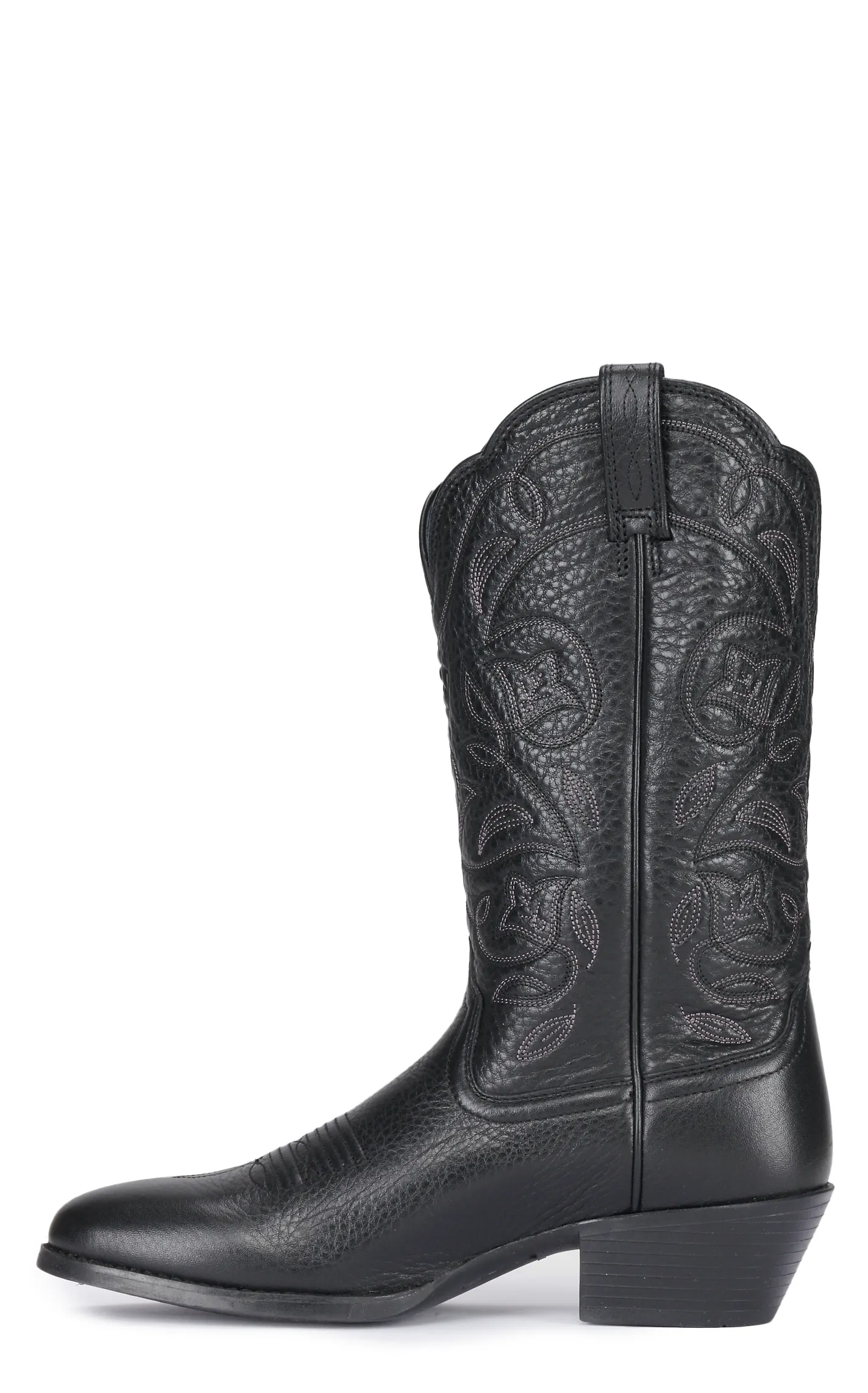 Ariat Women's Heritage Black R-Toe Cowboy Boots