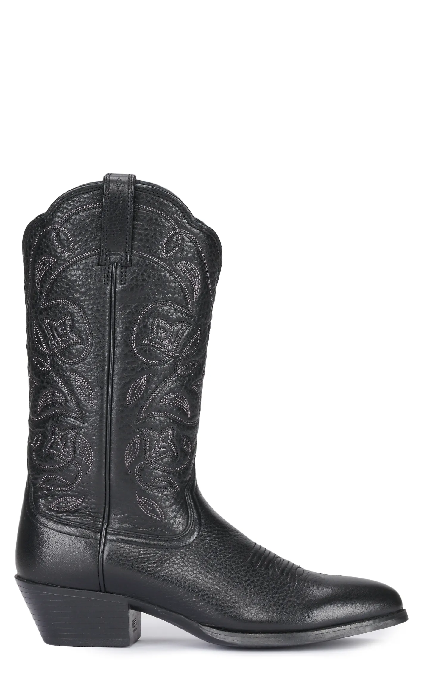 Ariat Women's Heritage Black R-Toe Cowboy Boots