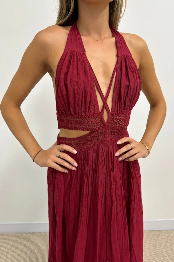 Artemis Dress Merlot