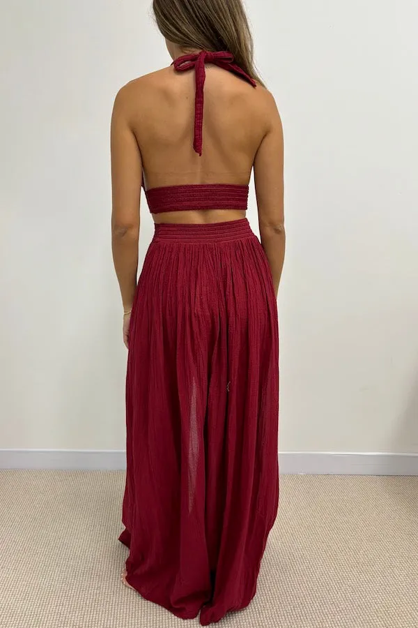 Artemis Dress Merlot