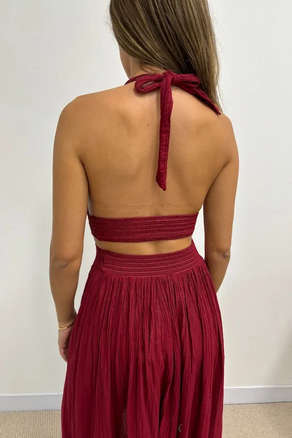 Artemis Dress Merlot