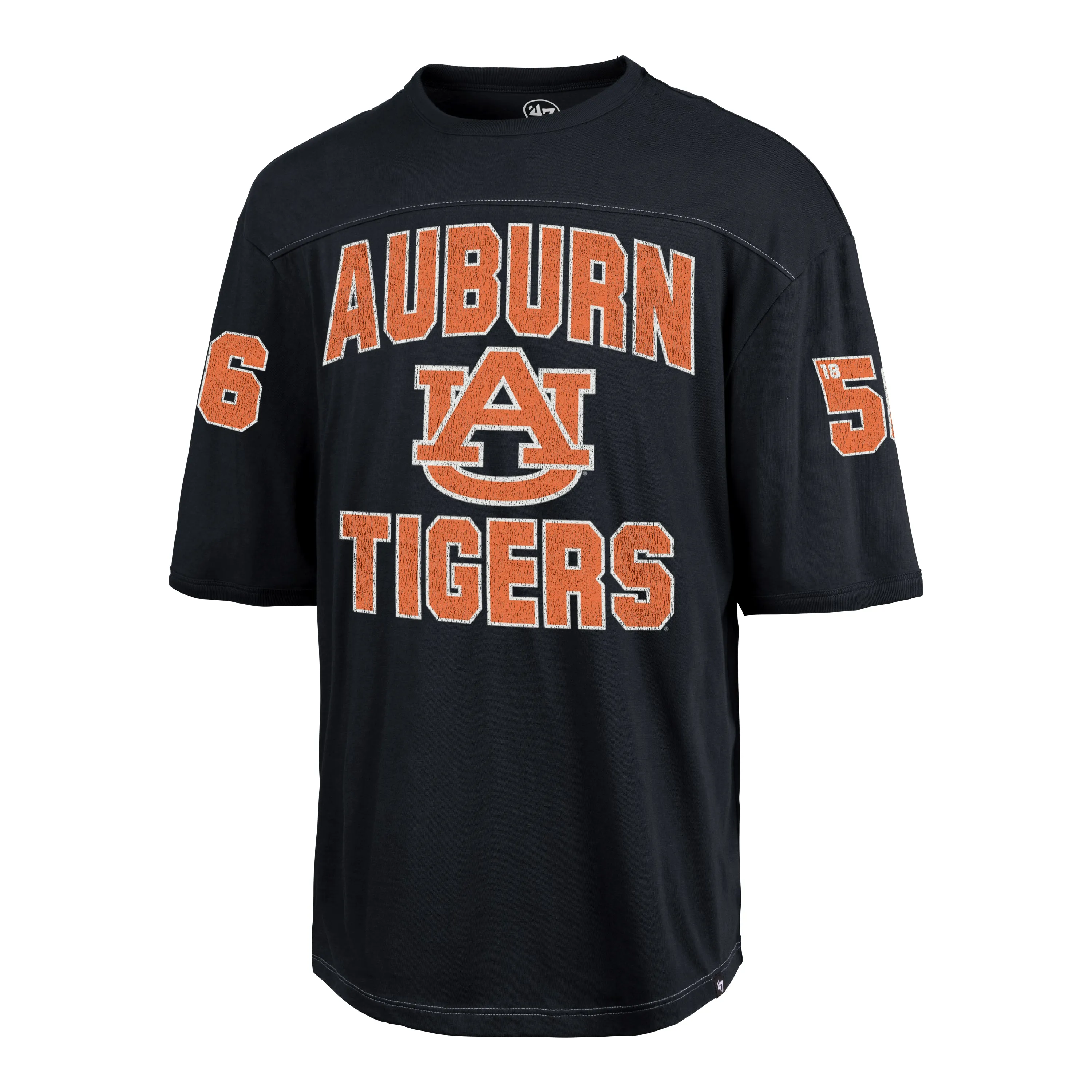 AUBURN TIGERS GRIDIRON RUSH '47 BRIGHTON TEE