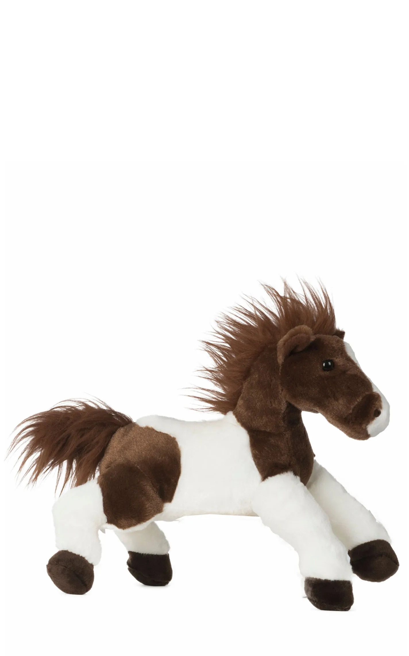 Aurora Tola Brown & White Paint Stuffed Horse