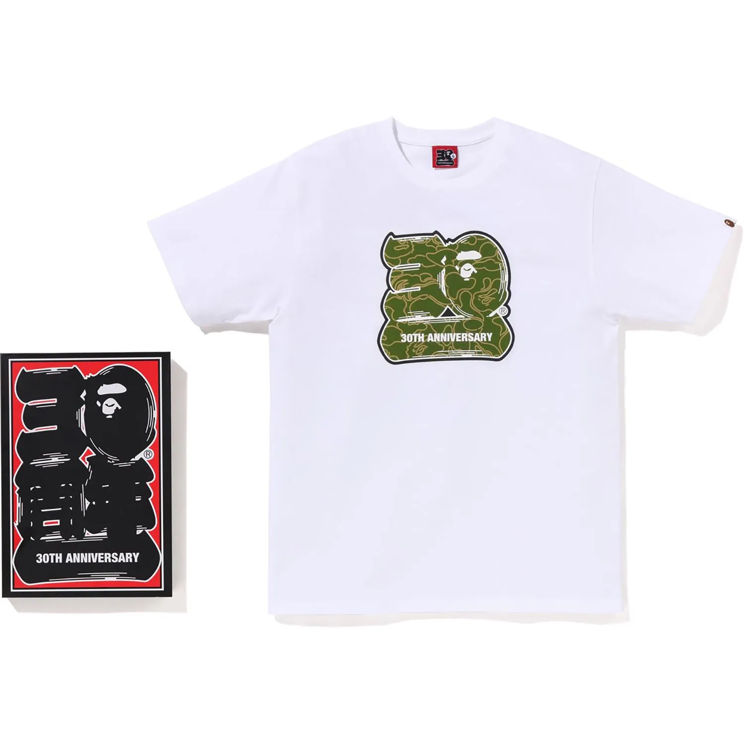 BAPE 30TH ANNIV. TEE #2 MENS