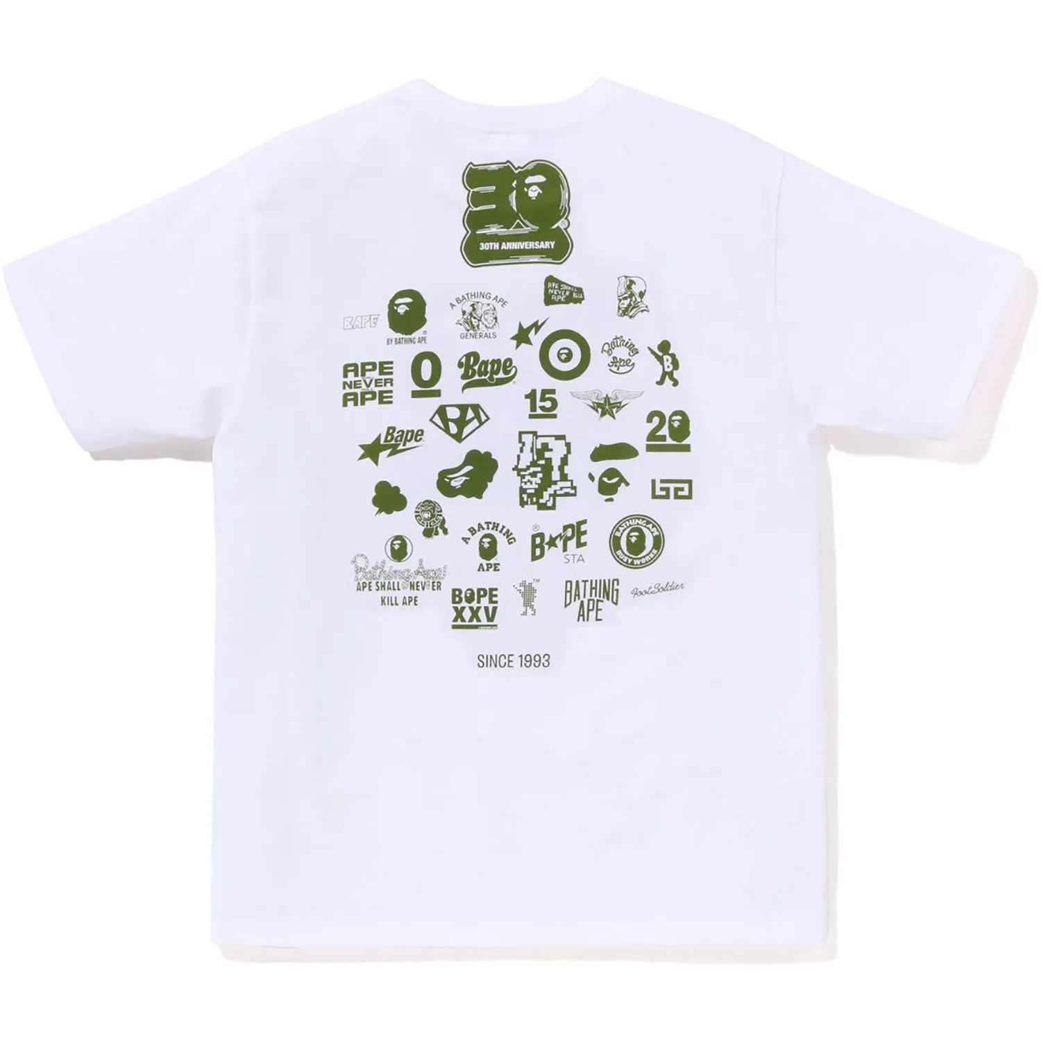 BAPE 30TH ANNIV. TEE #2 MENS