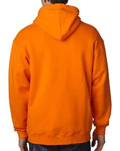 Bayside Adult Hooded Full-Zip Fleece BA900 Bright Orange