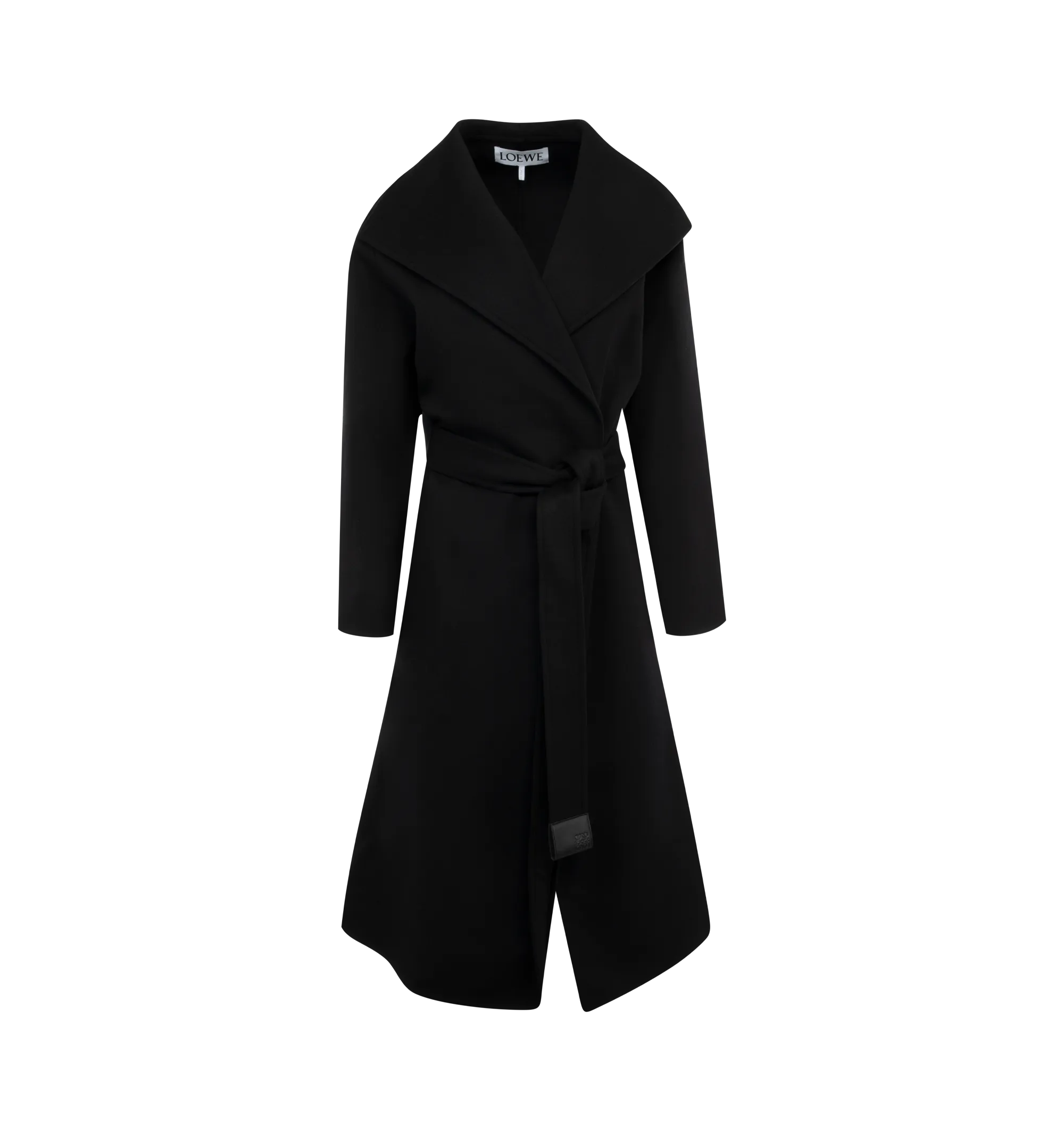 BELTED WOOL AND CASHMERE COAT (WOMENS)