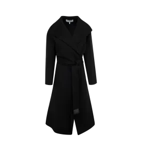 BELTED WOOL AND CASHMERE COAT (WOMENS)