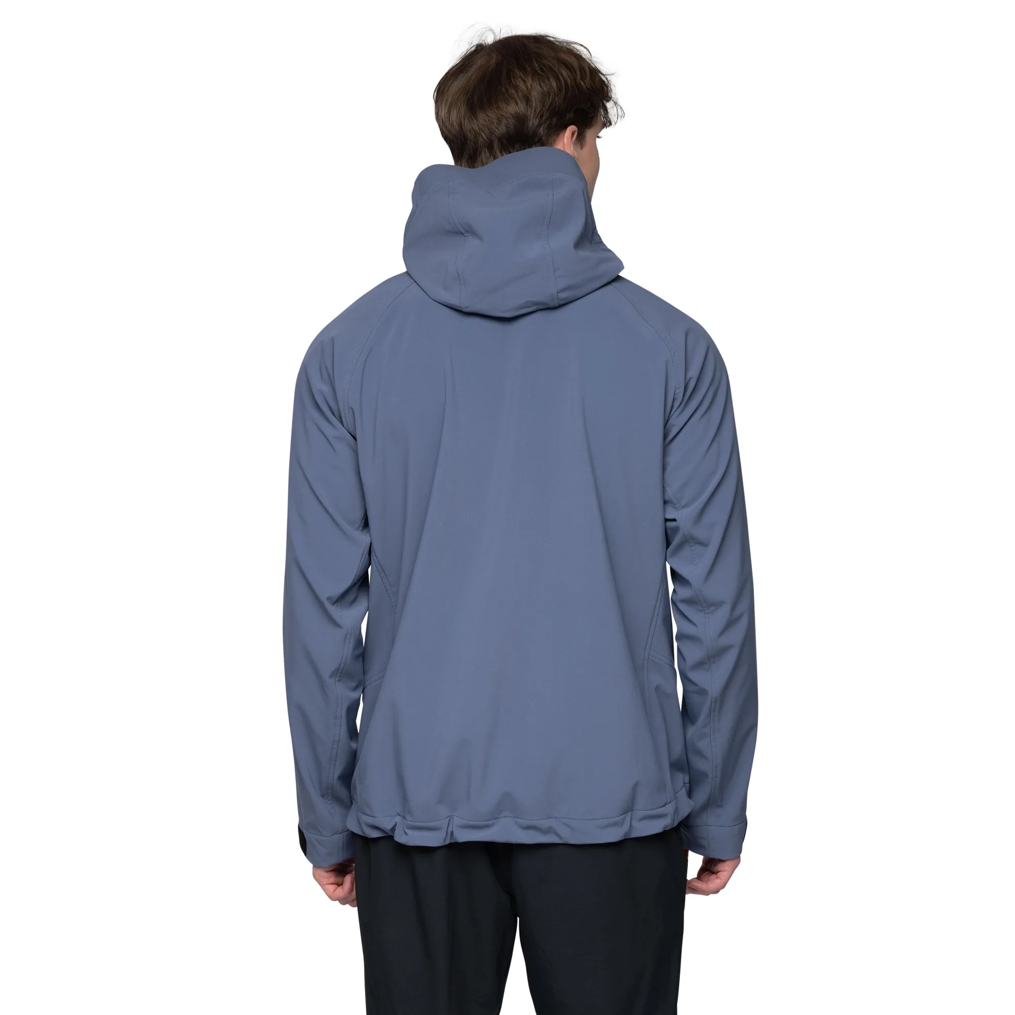 Bergans Men's Vaagaa Softshell Jacket Hood Granite Blue | Buy Bergans Men's Vaagaa Softshell Jacket Hood Granite Blue 