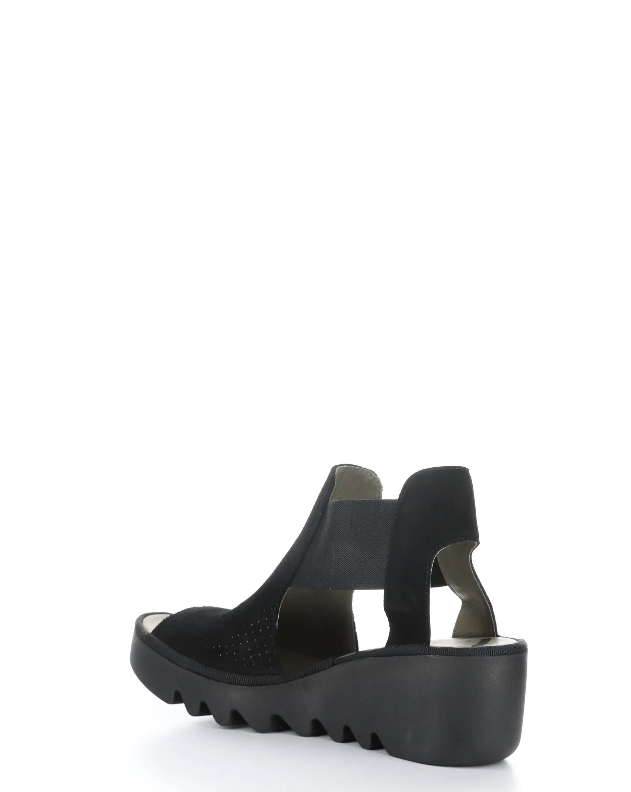 BIGA412FLY 000 BLACK Elasticated Sandals