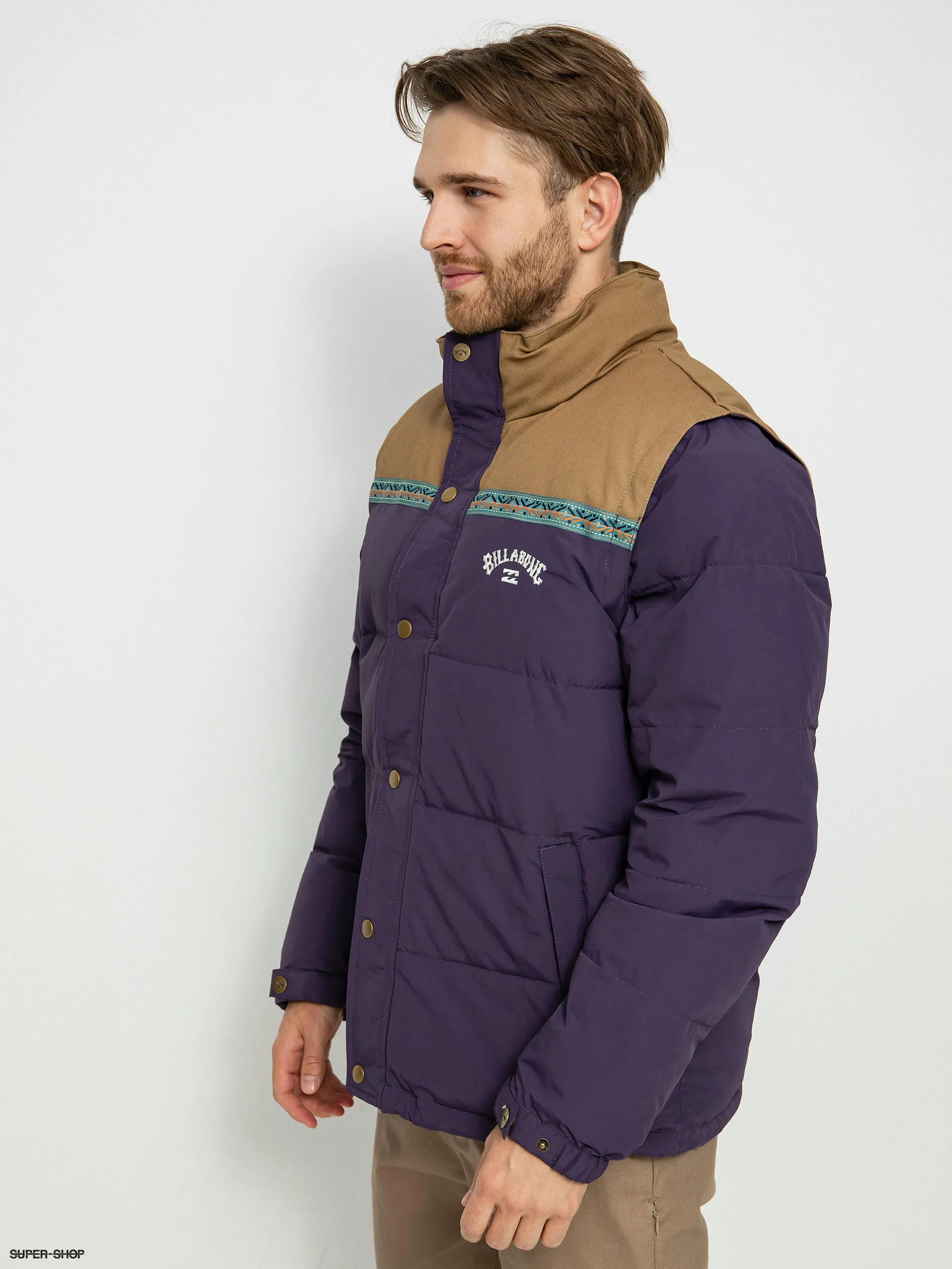 Billabong Heritage Puffer Jacket (purp)