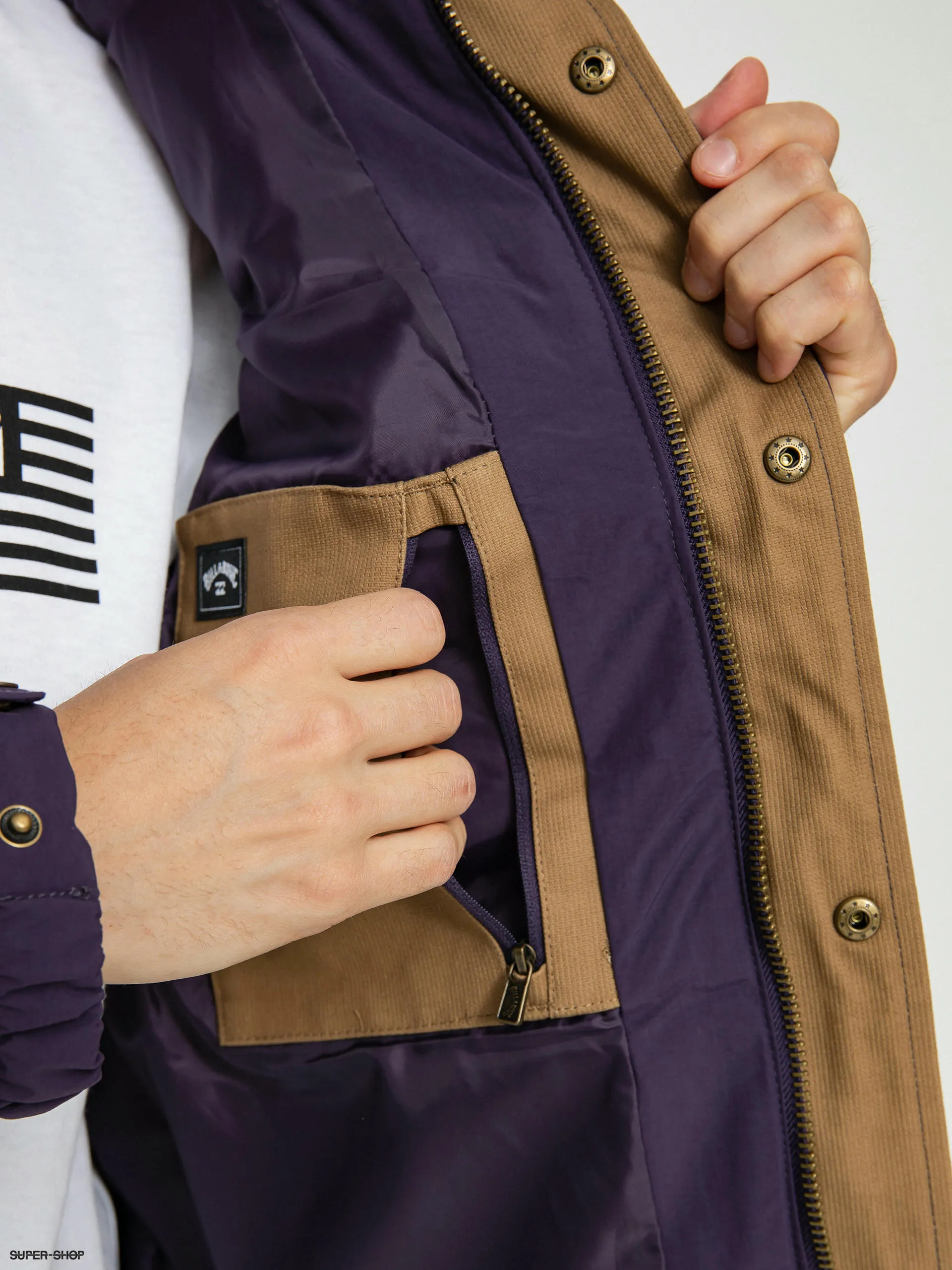 Billabong Heritage Puffer Jacket (purp)