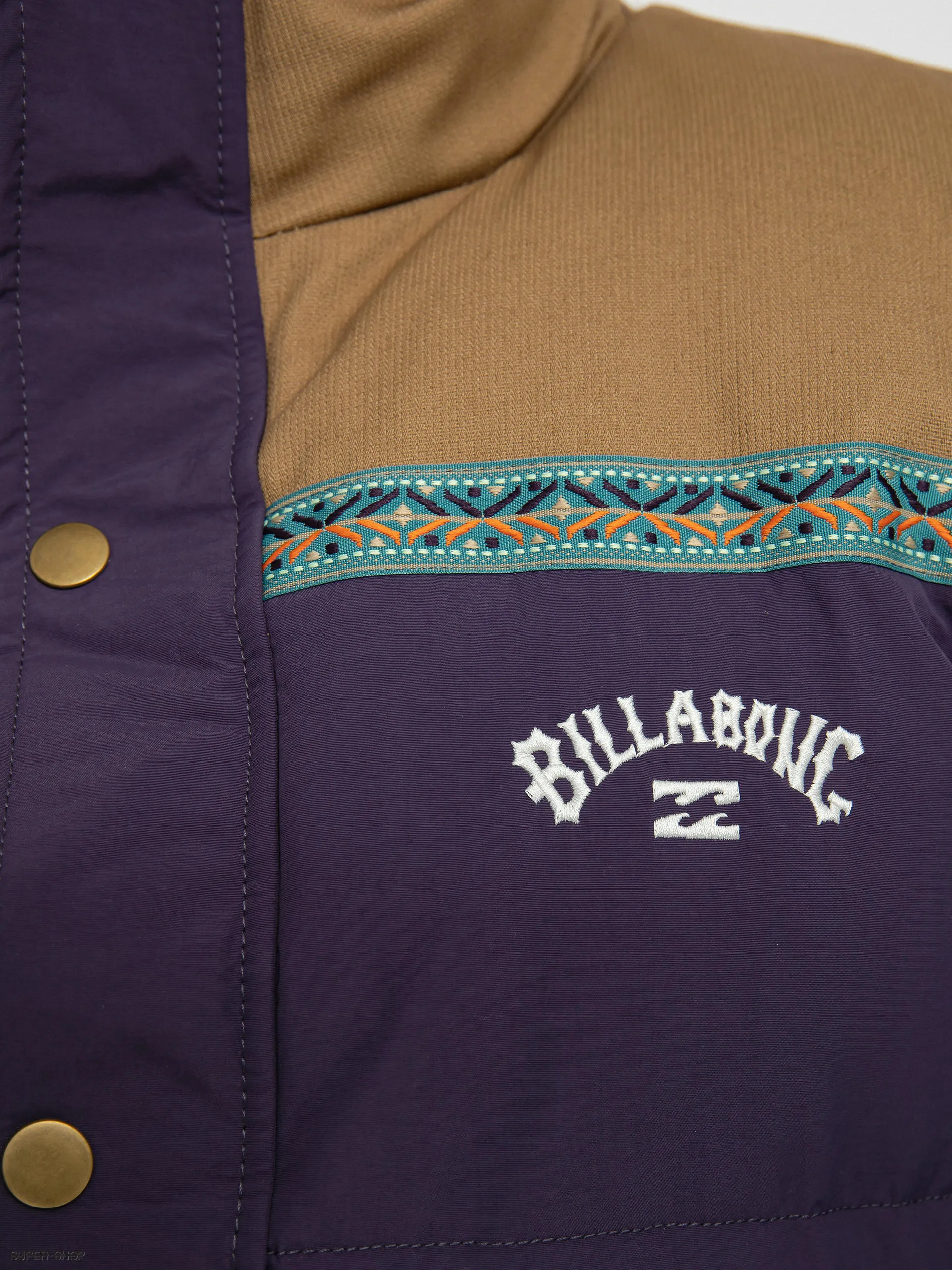 Billabong Heritage Puffer Jacket (purp)