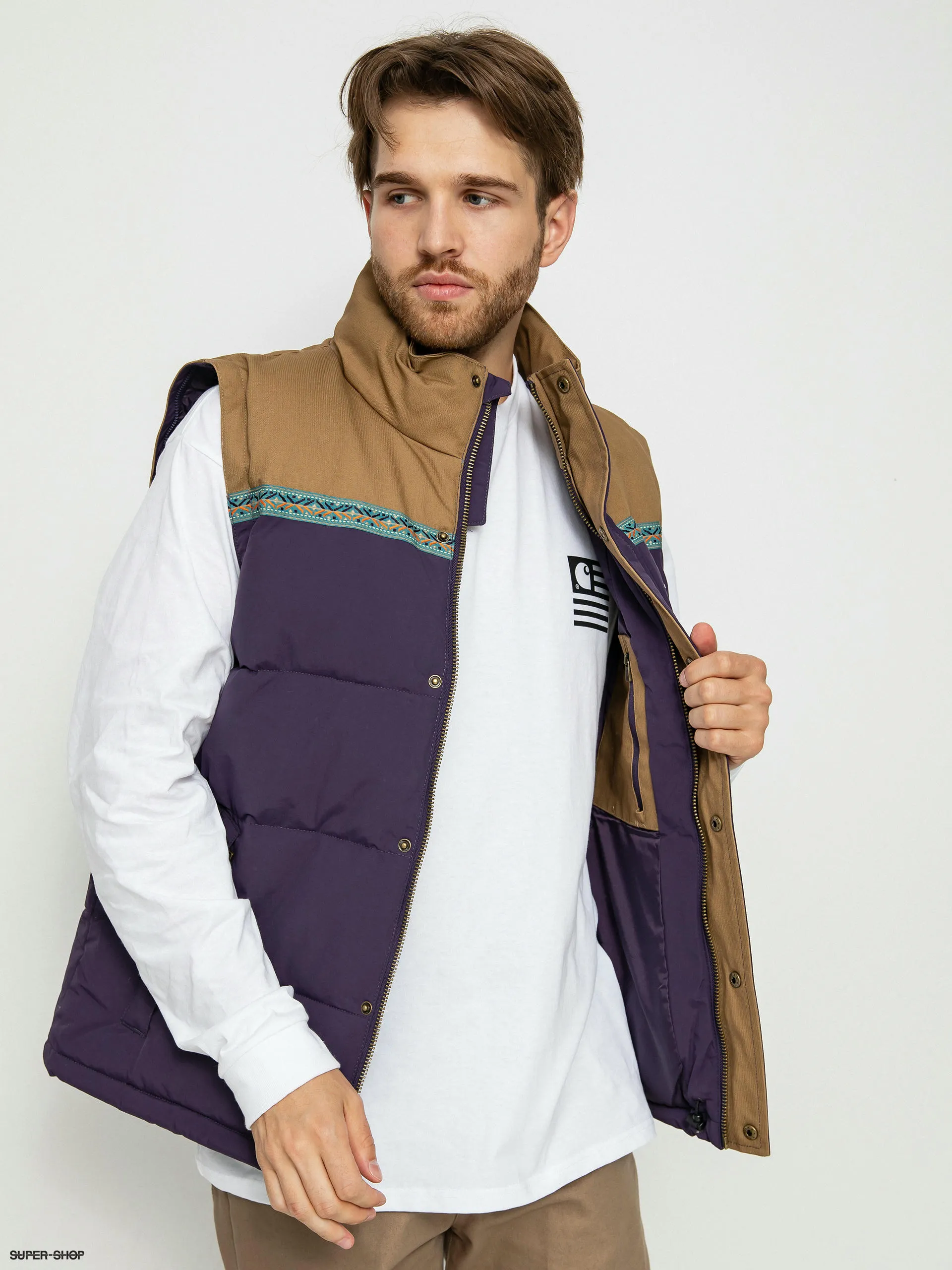 Billabong Heritage Puffer Jacket (purp)