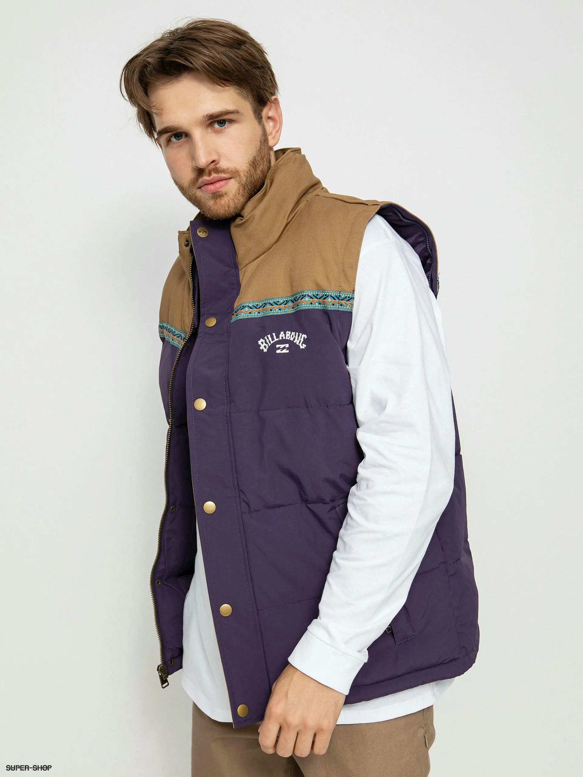 Billabong Heritage Puffer Jacket (purp)