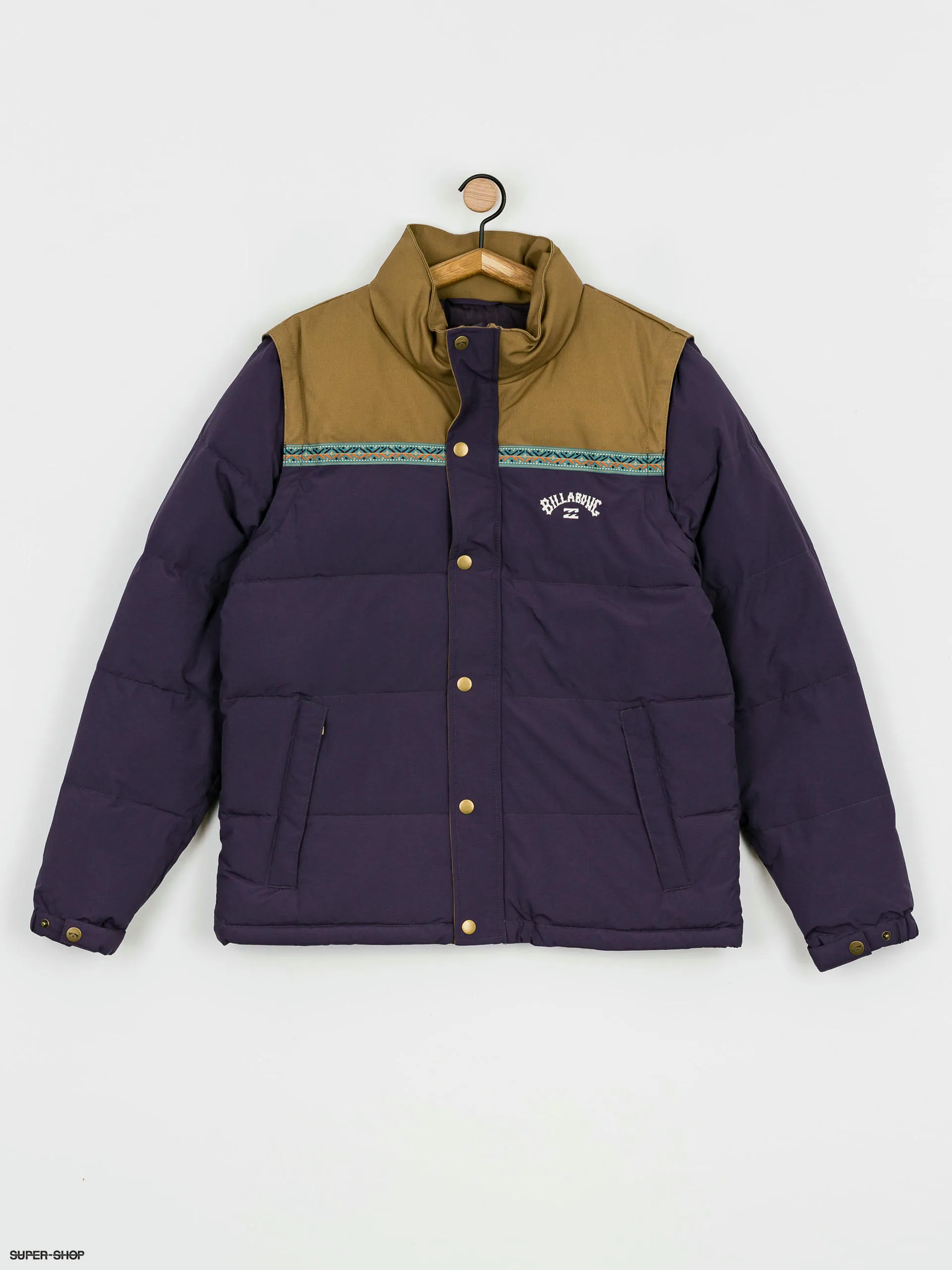 Billabong Heritage Puffer Jacket (purp)