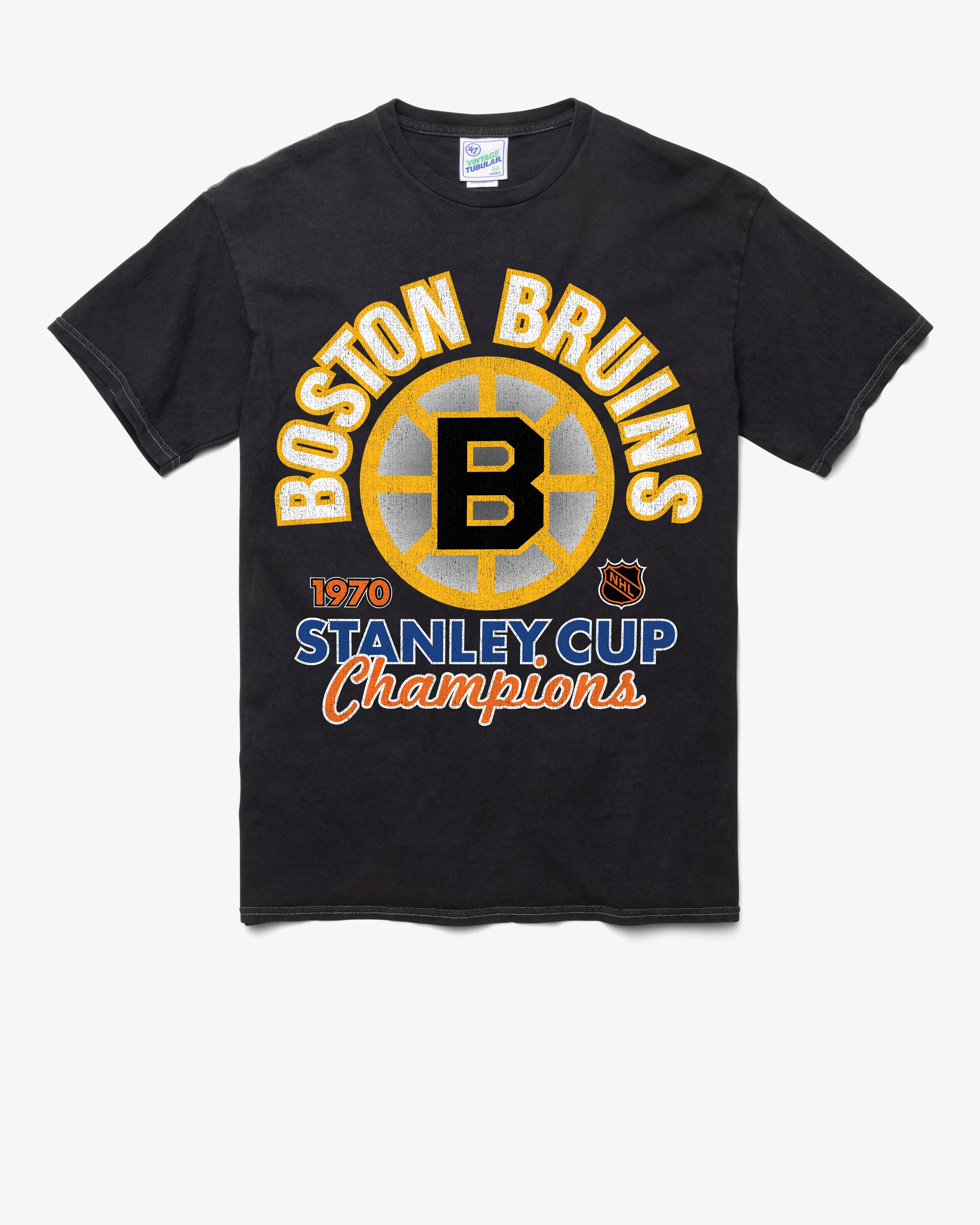 BOSTON BRUINS VINTAGE STANLEY LOCKER VINTAGE '47 TUBULAR TEE