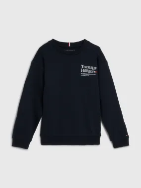 Boys 3-7 Terry Logo Sweatshirt | Sweatshirts & Hoodies | Tommy Kids