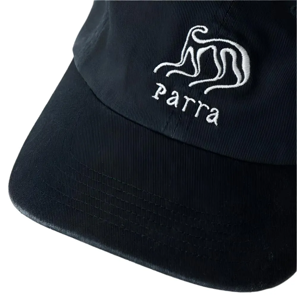 BY PARRA ALIEN HEAD 6 PANEL HAT // MIDNIGHT BLUE