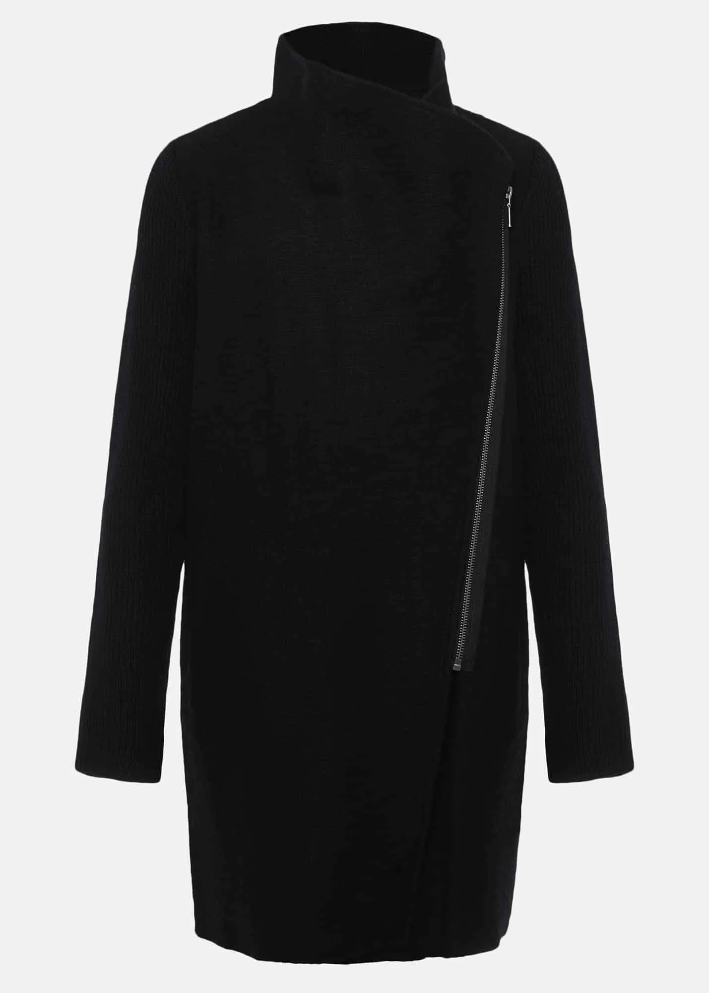 Byanca Zip Knit Coat