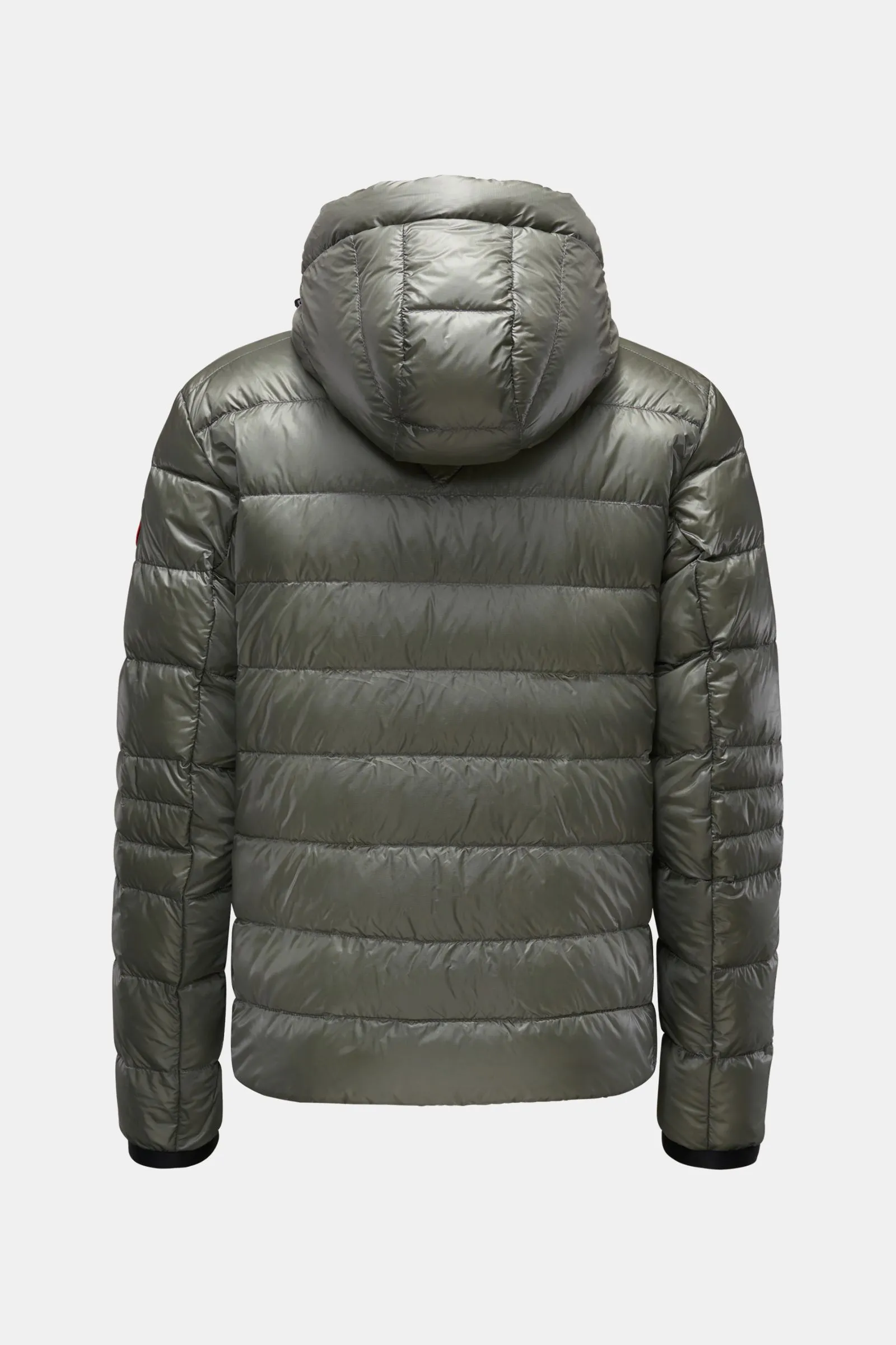 CANADA GOOSE down jacket 'Crofton Hoody' grey-green