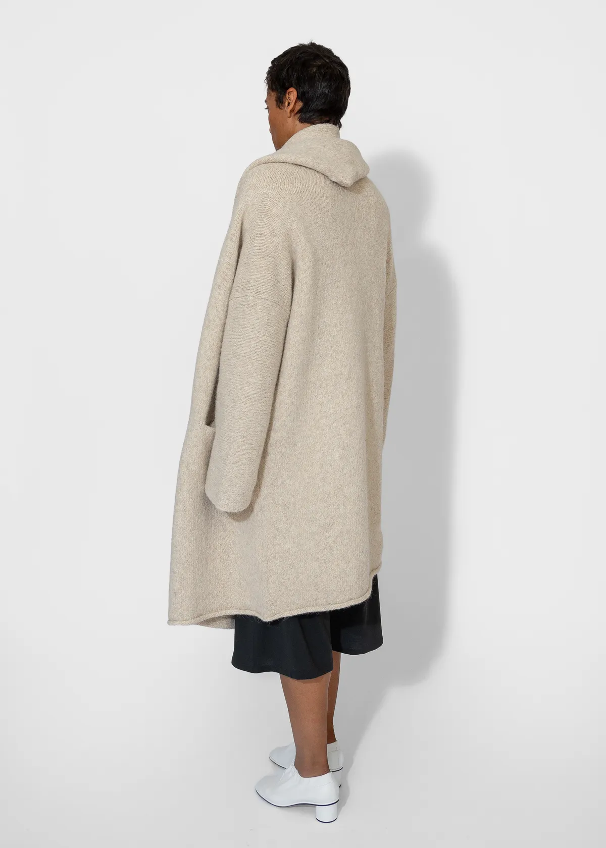 Capote Coat - Ecru