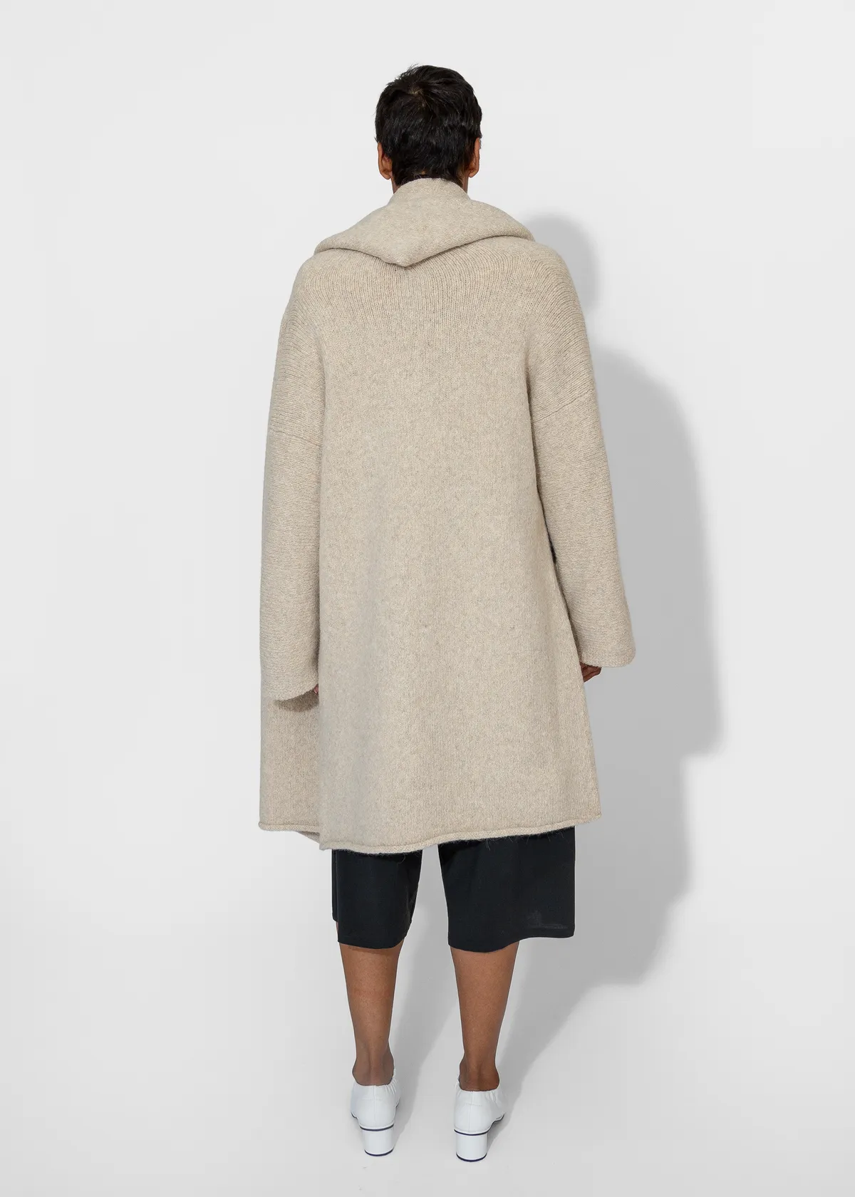 Capote Coat - Ecru