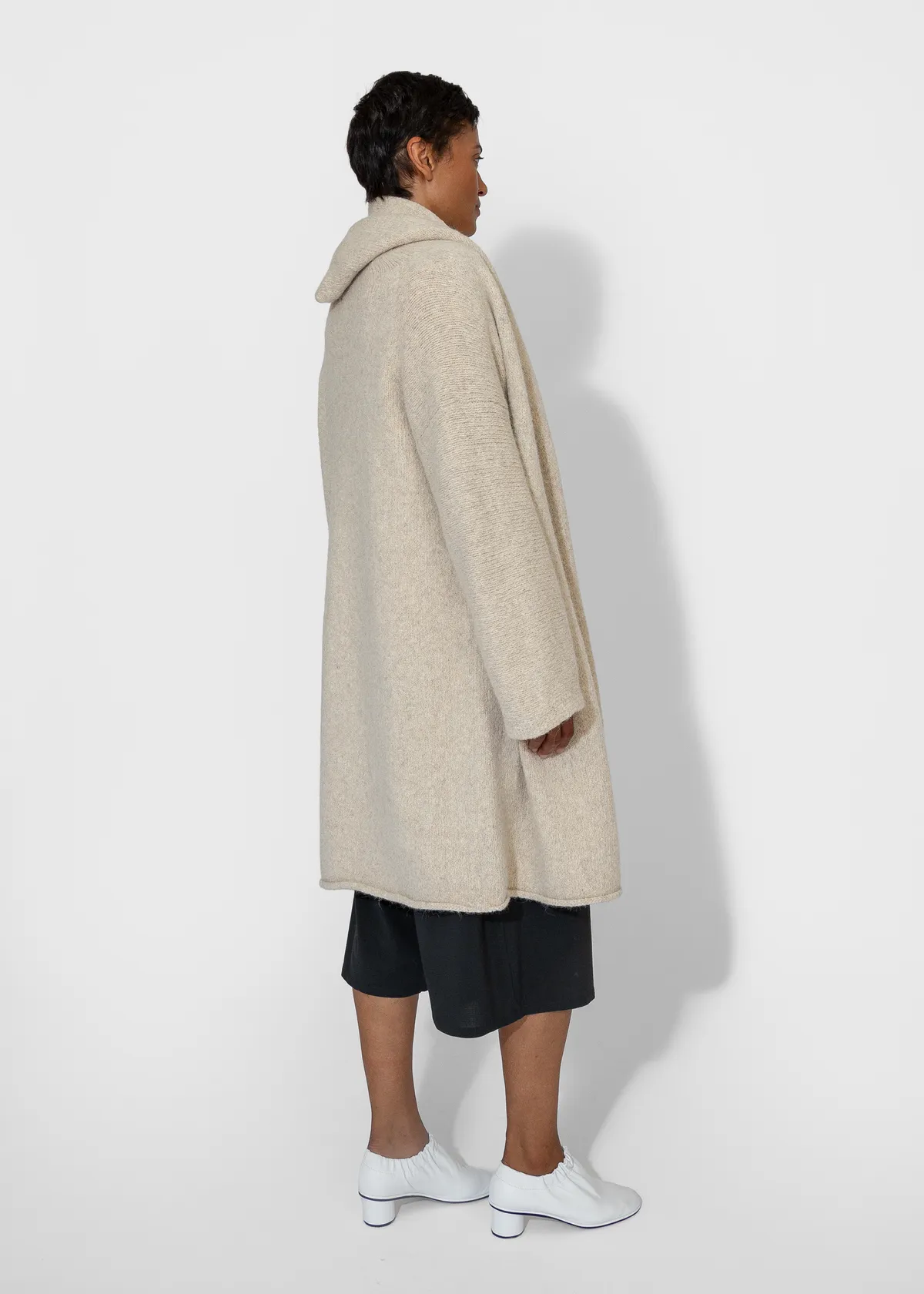 Capote Coat - Ecru