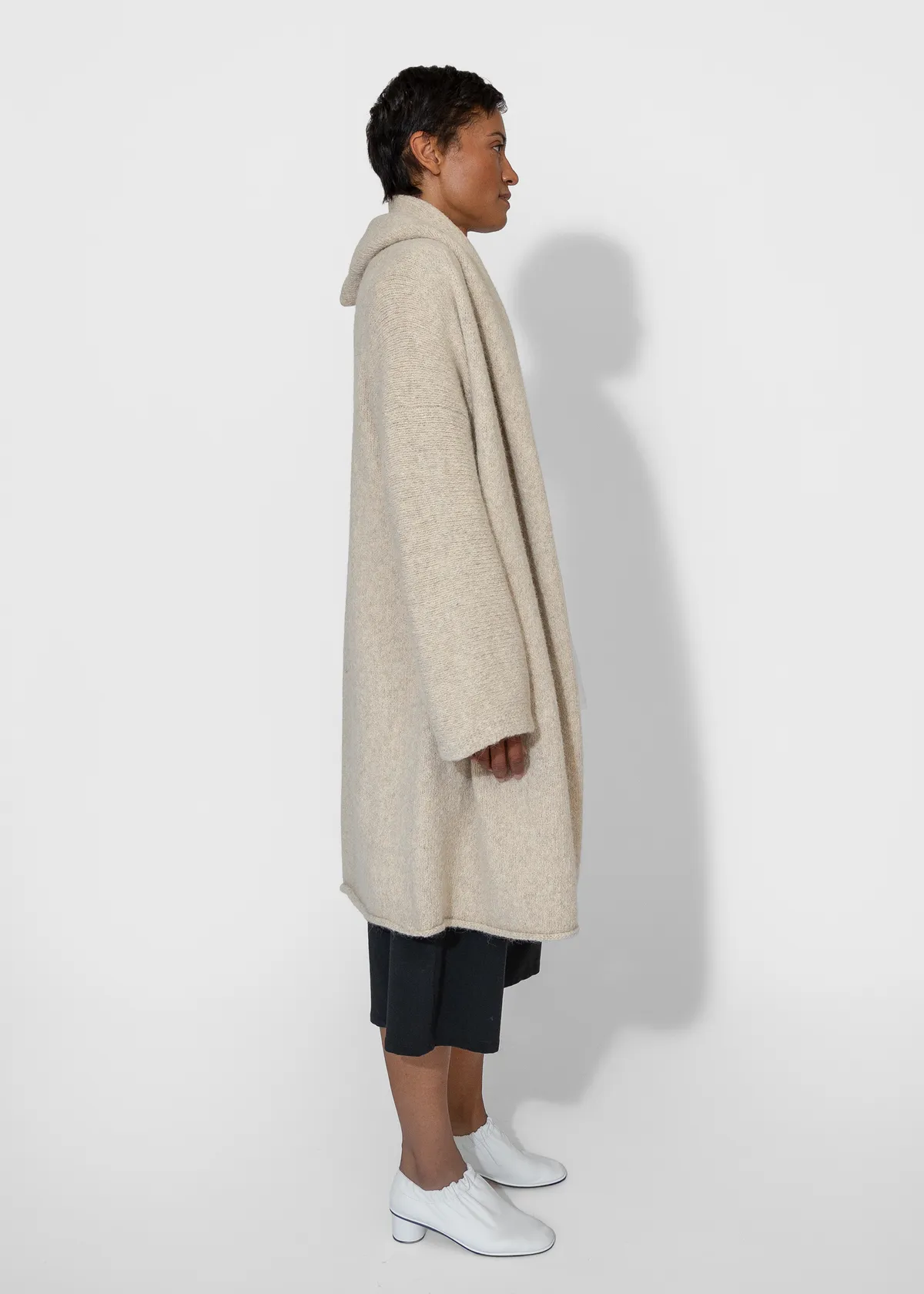 Capote Coat - Ecru