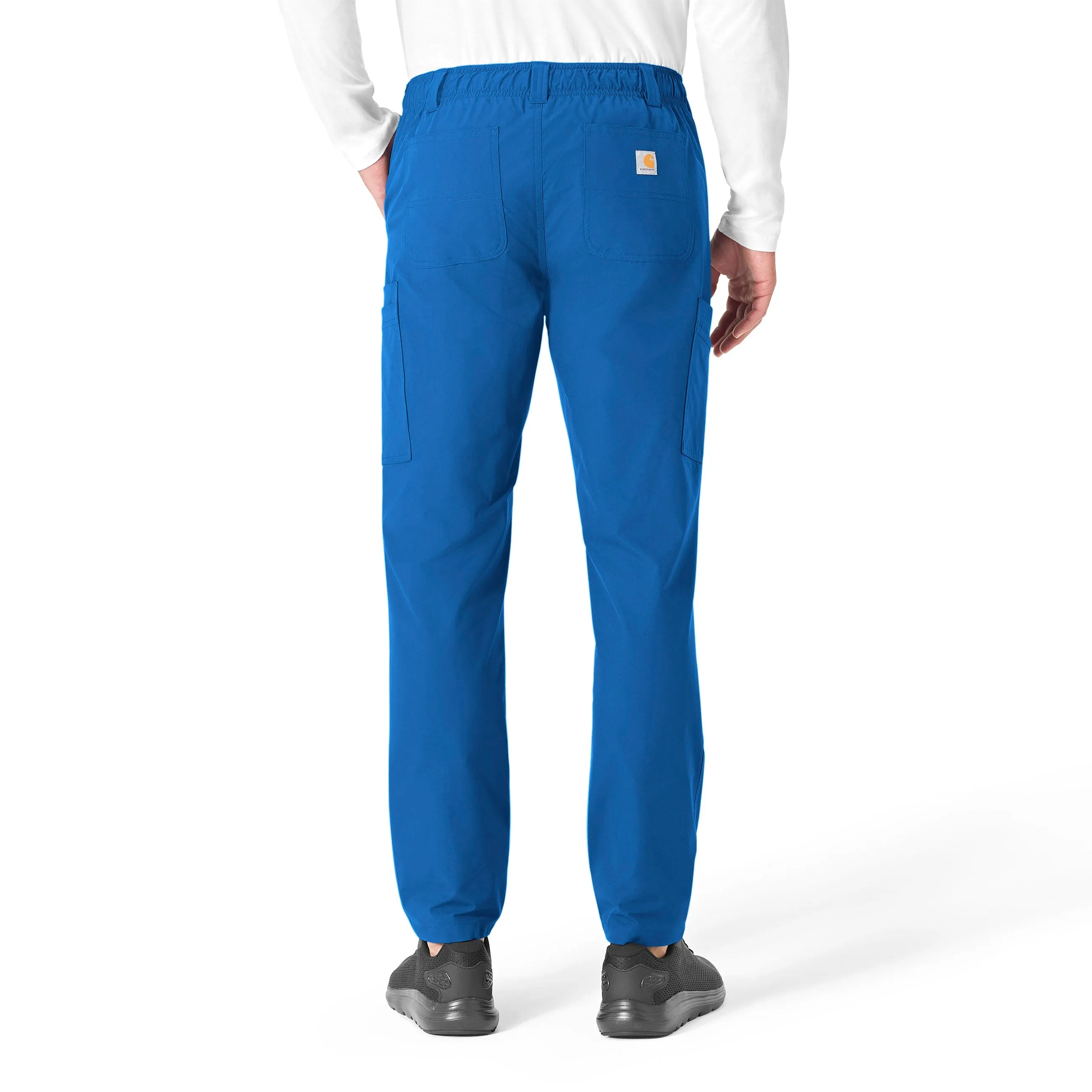 Carhartt Force Essentials Men's Straight Leg Cargo Scrub Pant - Royal