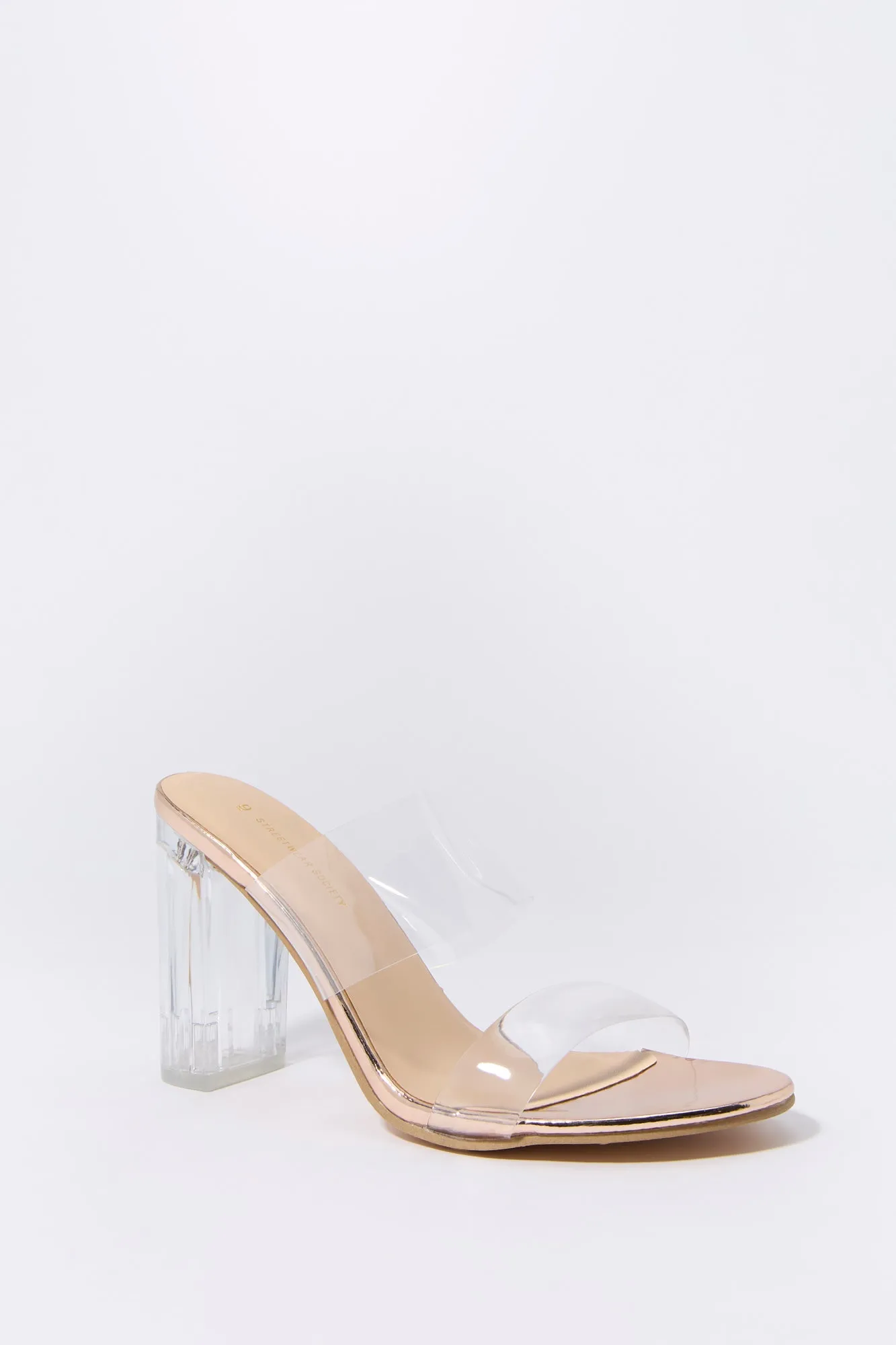 Clear Band High Heel