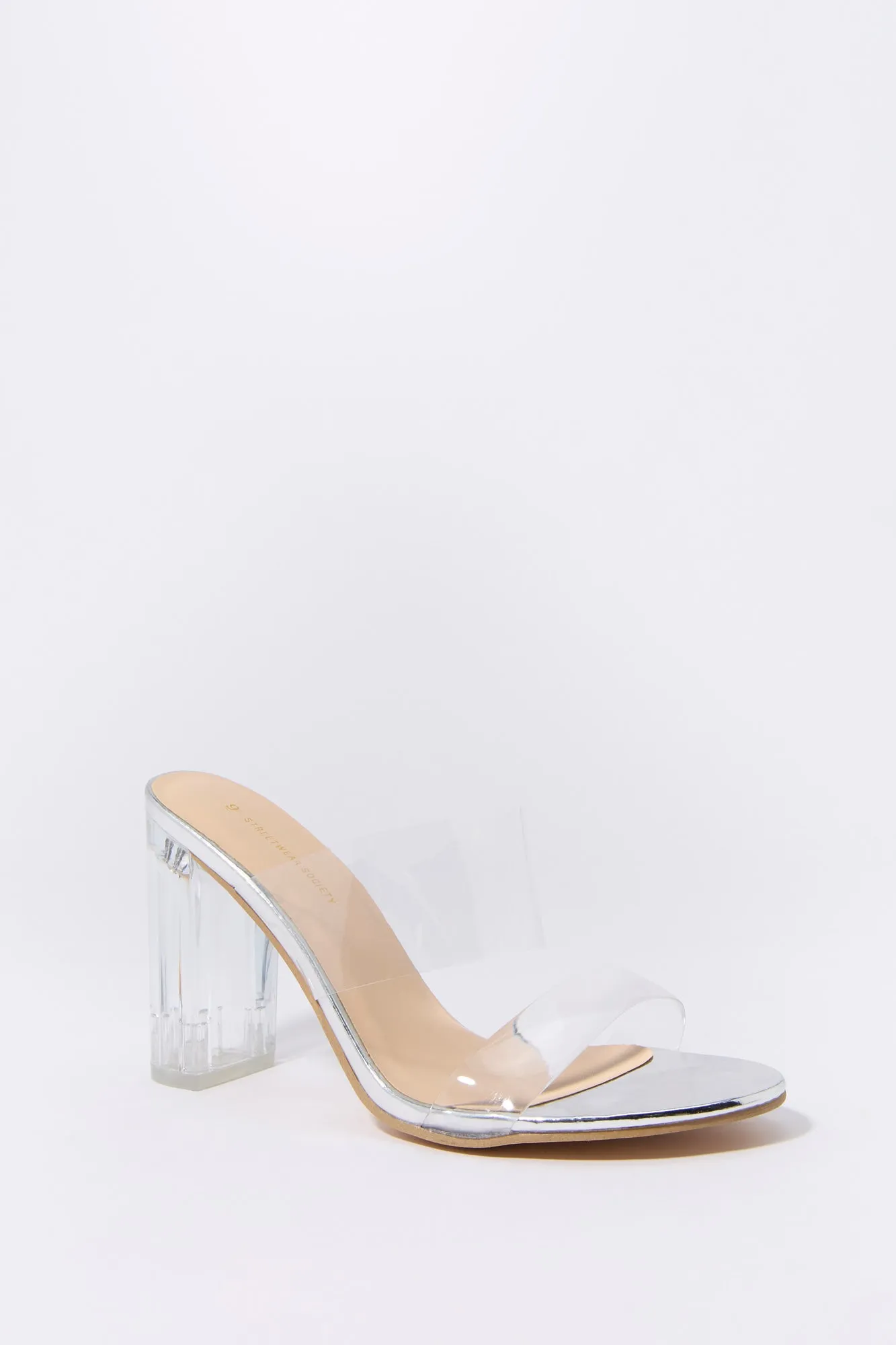 Clear Band High Heel