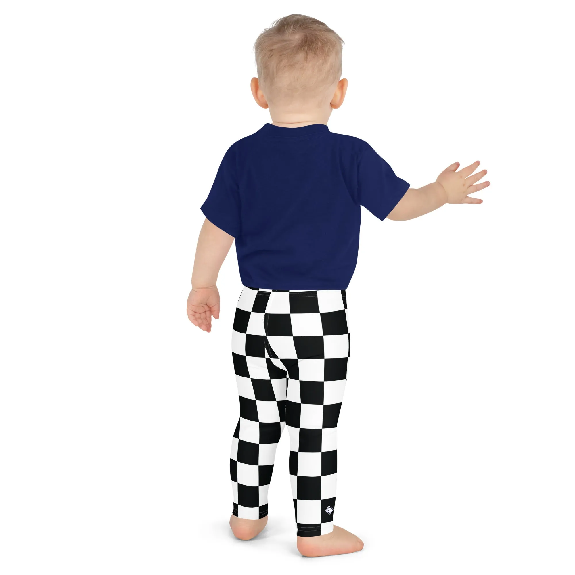 Cool and Comfortable: Boys' Checkered Yoga Pants Workout Leggings