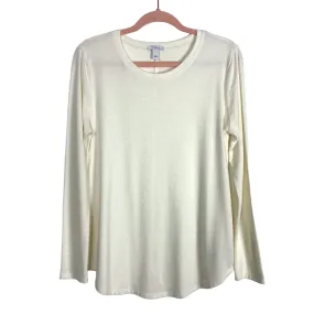 Daily/Ritual Ivory Lightweight Sweater- Size L