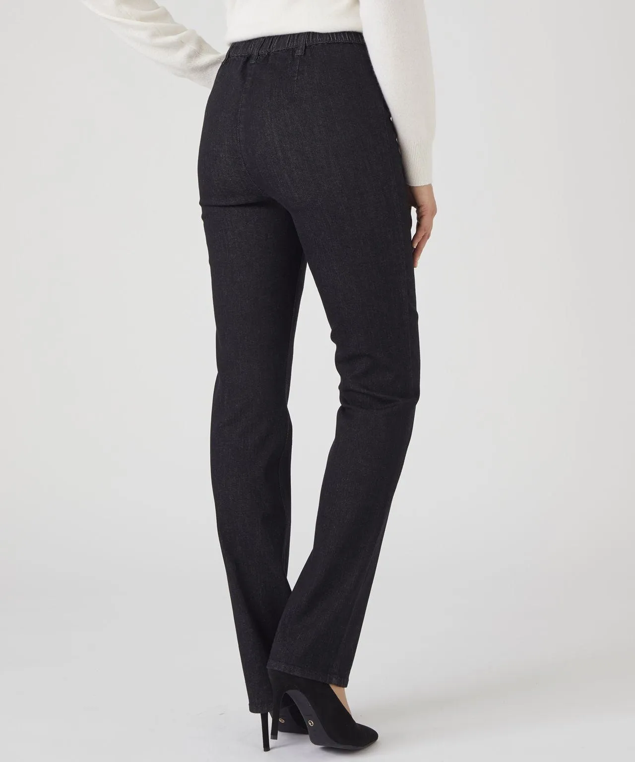 Denim Pull-on Trousers