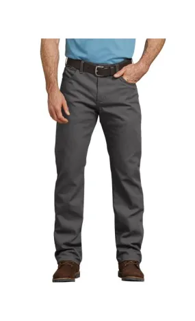 Dickies DP803 Men's FLEX Regular Fit Straight Leg Tough Max Duck 5-Pocket Pant