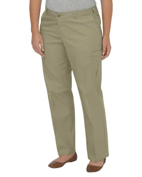 Dickies Workwear FPW2372 Ladies' Premium Relaxed Plus-Size Straight Cargo Pant SKU: FPW2372