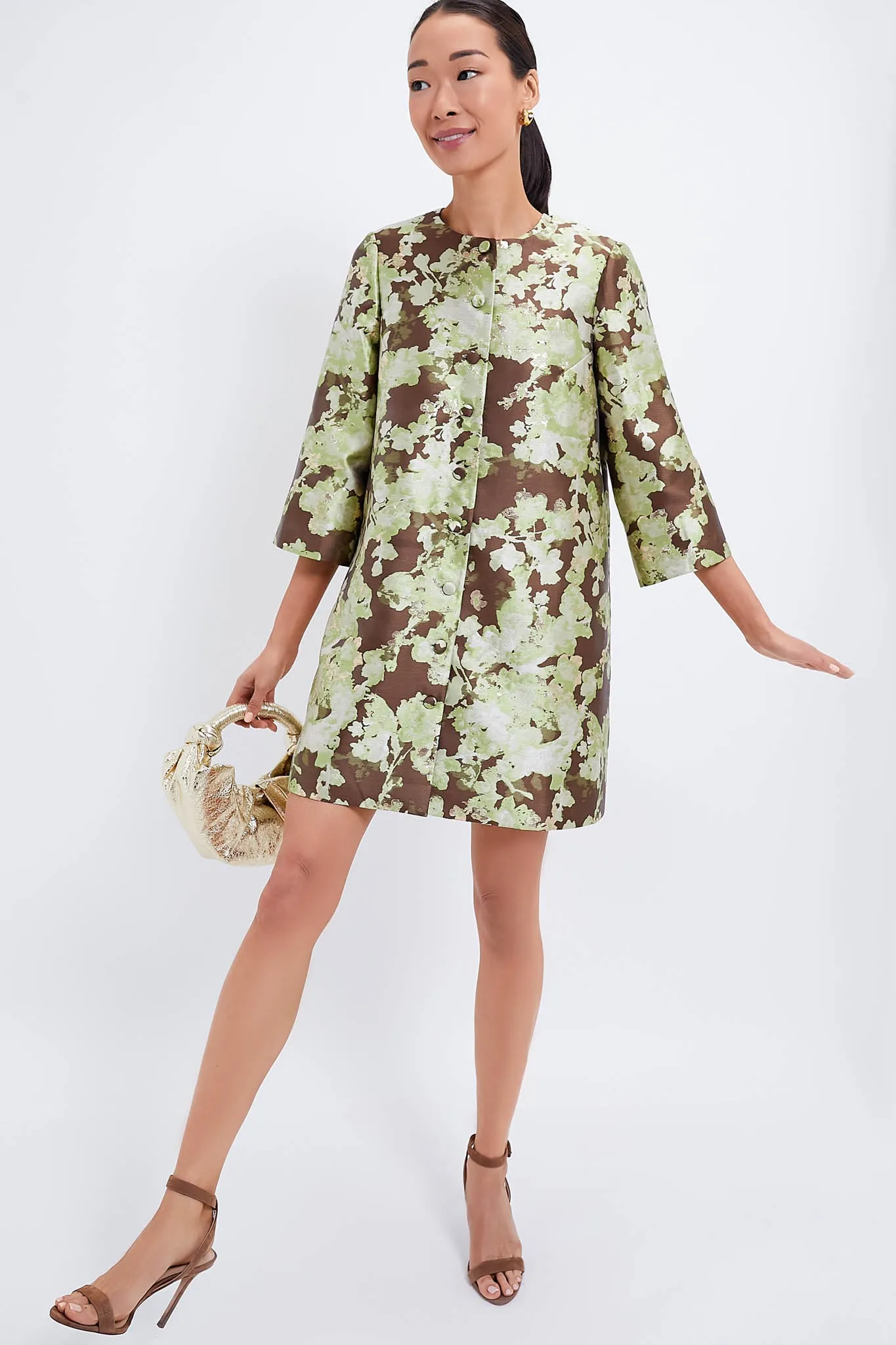 Ellesmere Jacquard Millie Coat Dress