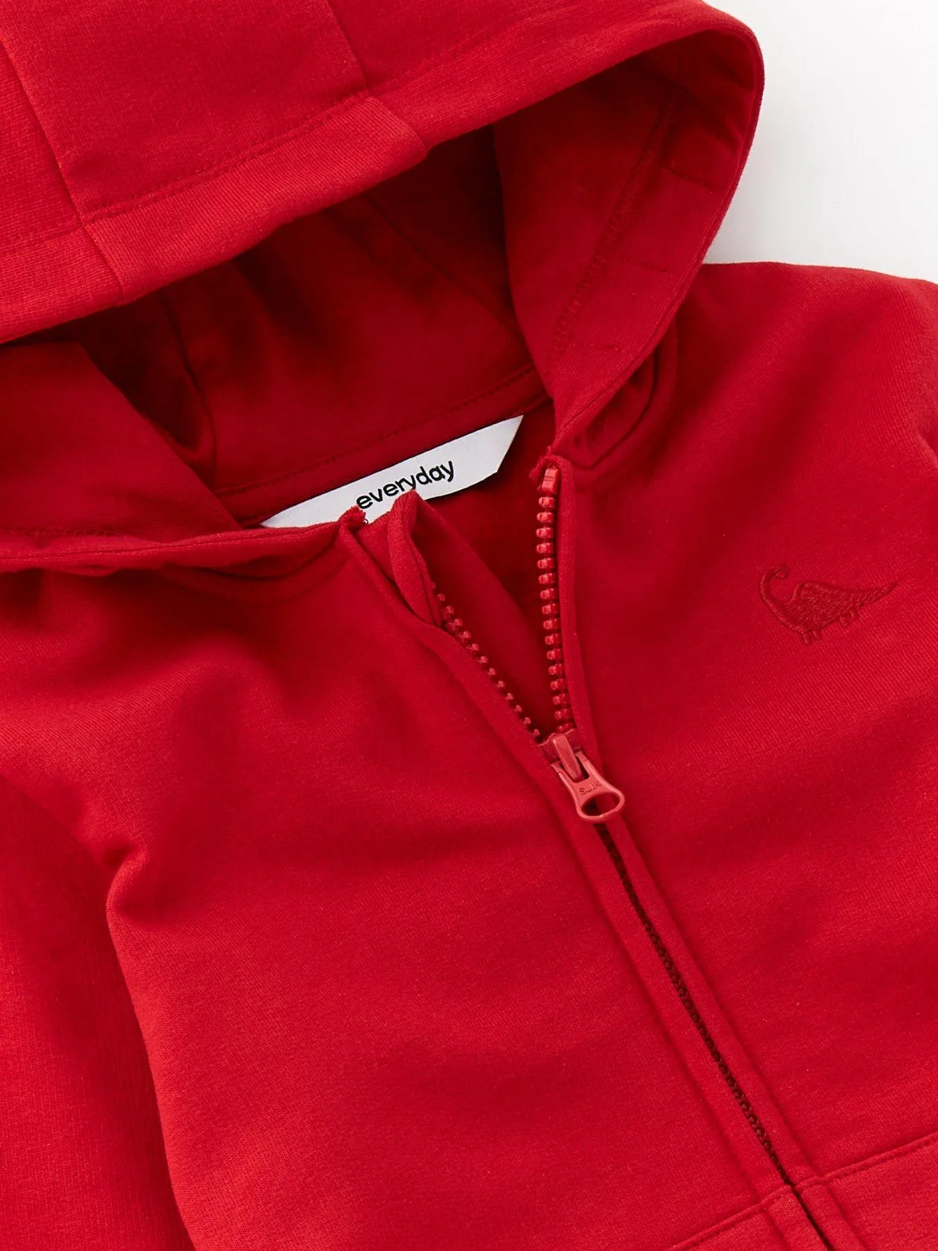 Everyday Boys Red Zip Thru Hoody