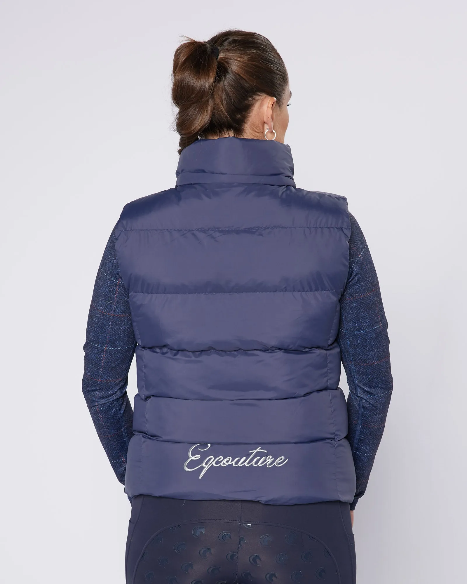 Exclusive Navy Team Gilet - Detachable Hood