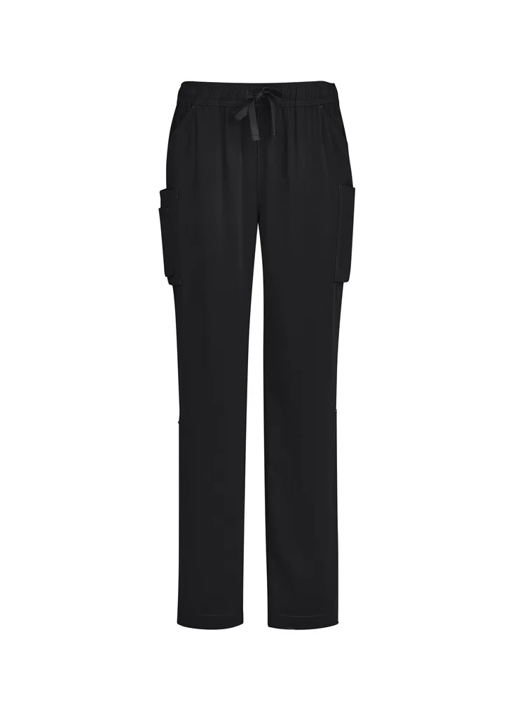 Fashion Biz Avery Womens Multi-pocket Straight Leg Pant