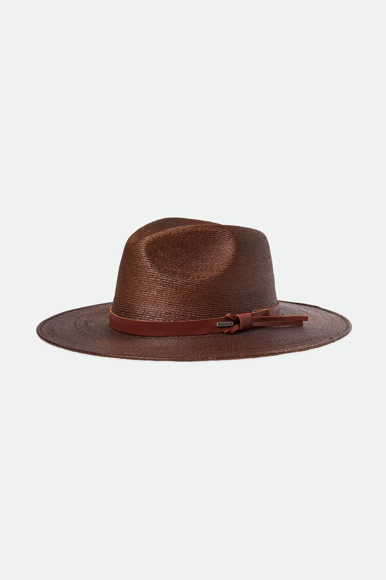 Field Proper Straw Hat - Deep Brown